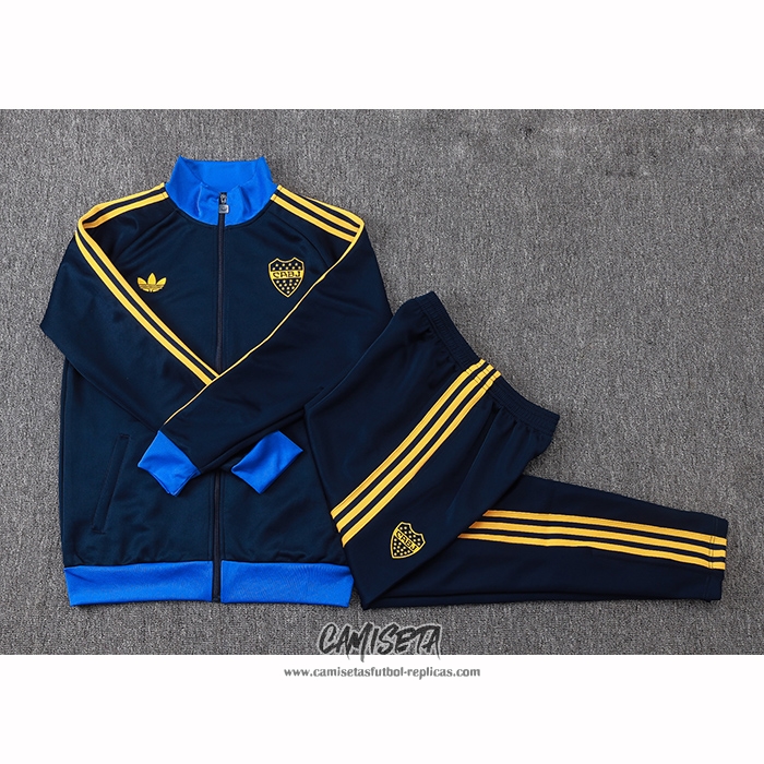 Chandal de Chaqueta del Boca Juniors 2026-2027 Nino Azul